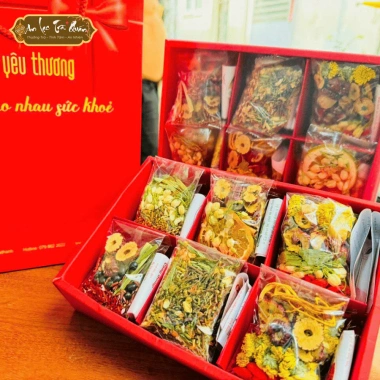 Hộp Quà Tết Lục Trà Thảo Mộc Sài Thành - Quà Biếu Sang Trọng, Giảm Giá Đặc Biệt 268k 8