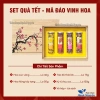 Hộp quà Tết Mã Đáo Vinh Hoa 2.026 6 vị trà hoa tốt cho sức khỏe kèm túi giấy và lì xì chỉ 350.000 VND 4