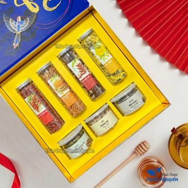 Hộp quà Tết Ngọc Mã An Khang - Set quà tặng ý nghĩa, kèm túi giấy, lì xì, giảm còn 350.000đ 5