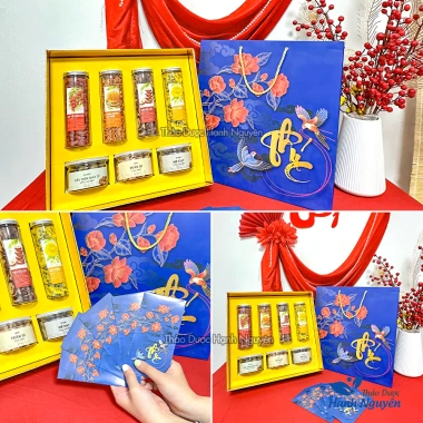 Hộp quà Tết Ngọc Mã An Khang - Set quà tặng ý nghĩa, kèm túi giấy, lì xì, giảm còn 350.000đ 6