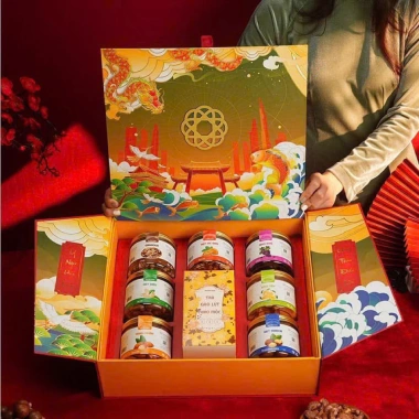 Hộp Quà Tết Nuts Gift - Sức khỏe từ hạt, trái cây & trà thảo mộc, giá 719.000đ 5
