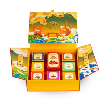 Hộp Quà Tết Nuts Gift - Sức khỏe từ hạt, trái cây & trà thảo mộc, giá 719.000đ 7