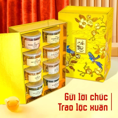 Hộp quà Tết Phong Vị Phố Xuân – 8 loại ô mai, hương vị Tết Việt, giá 350.000₫ 3