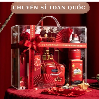Hộp Quà Tết Trong Suốt Mica - Hộp Hoa Vali Đẹp, Đựng Quà Tết Giá 130k 3