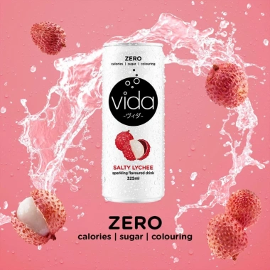 Hộp Quà Tết Vida 6 Lon Nước Ngọt Không Calo Vải Muối Táo Cam Chanh 141.000 VND