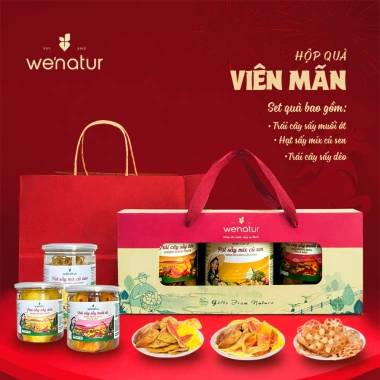 Hộp Quà Tết Xuân Lộc we'natur Túi Tết có quai xách doanh nghiệp - 399.000₫ 2 Hộp Quà Tết Xuân Lộc we'natur Túi Tết có quai xách doanh nghiệp - 399.000₫ 2