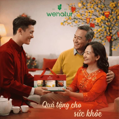 Hộp Quà Tết Xuân Lộc we'natur Túi Tết có quai xách doanh nghiệp - 399.000₫