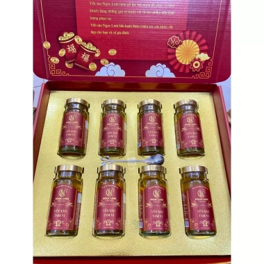 Hộp quà Tết Yến sào 9gr yến tươi, hũ 140ml kèm túi xách - Chọn vị, giảm 21% 7