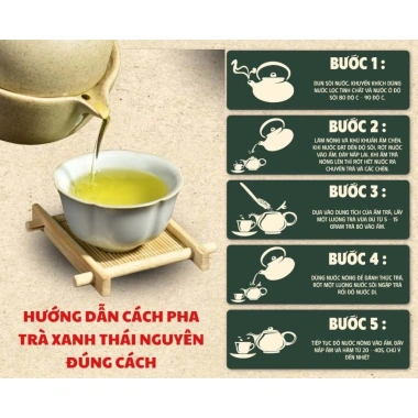 Hộp Quà Trà Đinh 1.999K Tân Cương Thái Nguyên 1kg - 100 gói nhỏ, chè ngon, trà đặc biệt NAV21 - Giá 1.999.999₫