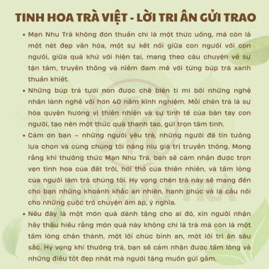 Hộp quà trà Đinh Lan Tre 700g - Quà biếu cao cấp, trà Thái Nguyên tặng sếp, đối tác, Tết, doanh nghiệp