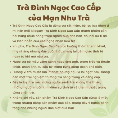 Hộp quà trà Đinh Lan Tre 700g - Quà biếu cao cấp, trà Thái Nguyên tặng sếp, đối tác, Tết, doanh nghiệp