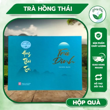 Hộp quà trà Đinh thương hiệu Hồng Thái + Trà Thái Nguyên thượng hạng 1kg - Giá ưu đãi 1.850.000đ 2 Hộp quà trà Đinh thương hiệu Hồng Thái + Trà Thái Nguyên thượng hạng 1kg - Giá ưu đãi 1.850.000đ 2