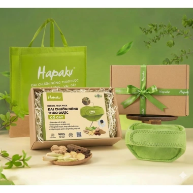 Hộp Quà Trung Thu Thảo Dược HAPAKU - Gối Điện Giảm Đau, Chúc Sức Khỏe Ông Bà Bố Mẹ 1.19tr 10