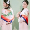 Hộp quà VIVIAN - Khăn lụa vuông 90cm, quà tặng mẹ, cô giáo, bạn gái, giảm giá 168k 2