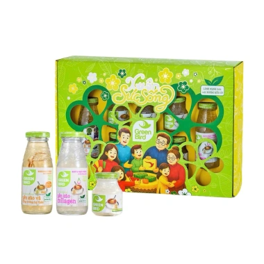 Hộp quà xuân sức sống yến sào Green Bird - ưu đãi 275.000đ tết 2.026 3