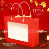 Hộp quai nhựa đỏ - Đựng quà Tết, bánh mứt, ngũ cốc - Nhiều size, 90.000₫ 6