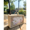 Hộp rượu gỗ tự nhiên hình 2 chim và hoa Đựng quà Tết 35x20x10 cm Giá xưởng 155.000 5