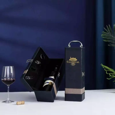 Hộp rượu vang da 1 chai - Thiết kế sang trọng, bảo vệ an toàn, giảm còn 159.000₫ 4