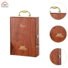 Hộp Rượu Vang Đỏ Chai Đôi Gỗ Thanh Lịch - Quà Tặng Đám Cưới, Gia Đình, Đảng 7