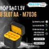 Hộp sạc pin AA 1.5V 8 khe USB-C cho micro, máy ảnh, khóa điện tử - Giá 191.055₫ 8