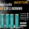 Hộp sạc pin AA BESTON 1.5V 8 slot M7.036 USB‑C, dùng cho micro karaoke, máy ảnh, khóa cửa từ - Giá chỉ 188k 9