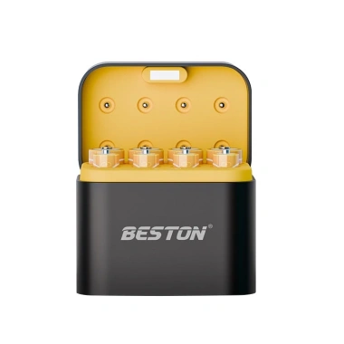 Hộp sạc pin Beston AA & AAA Lithium 1.5V M7.037 tự ngắt bảo vệ pin - Giá ưu đãi 169k