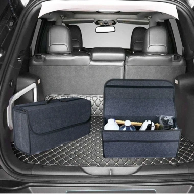 Hộp sắp xếp khởi động ô tô LISHUANG – Túi đựng đồ vải nỉ gập lại, phù hợp du lịch Tidy 6 Hộp sắp xếp khởi động ô tô LISHUANG – Túi đựng đồ vải nỉ gập lại, phù hợp du lịch Tidy 6
