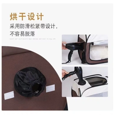 Hộp sấy tóc thú cưng gập gọn, chạm nhẹ, khô nhanh, công nghệ sấy hiện đại, trong 5 phút, dành cho gia đình, phù hợp chó con, mèo, giá ưu đãi 504.786₫