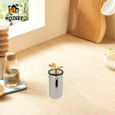 Hộp tăm KOZEEY Press thép không gỉ chống gỉ - Chai tăm tiện lợi, giảm giá 22% 8