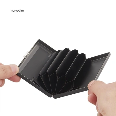 Hộp Thẻ Tín Dụng & Name Card Chống RFID, Chống Quét Thép Không Gỉ 10/8/6 Ngăn Giá 65.000₫ 7