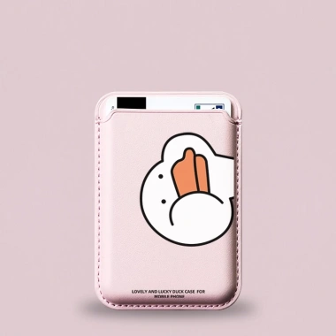 Hộp thẻ ví vịt dễ thương cho iPhone 15/14/16/17 – Giảm 23% chỉ 68.850₫