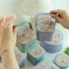 Hộp thiếc kẹo PETOFQQ thỏ hoạt hình có tay cầm - Quà tặng trẻ em, giảm 20% 4