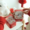 Hộp thiếc kẹo PETOFQQ thỏ hoạt hình có tay cầm - Quà tặng trẻ em, giảm 20% 5