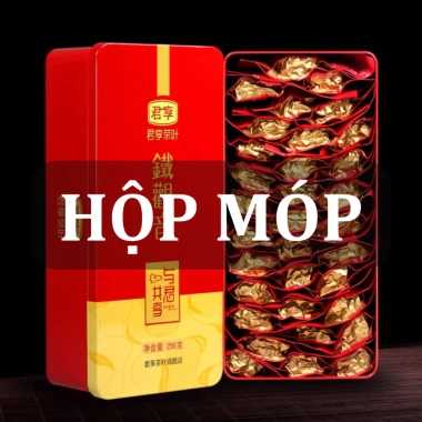 Hộp thiếc Thiết Quan Âm An Khê và Trà hảo hạng, quà tặng sang trọng, giá ưu đãi 220.000đ