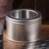 Hộp thiếc vuông tròn trong suốt CENJ đa năng lưu trữ thực phẩm, trà, bánh kẹo, mỹ phẩm – Mới 3