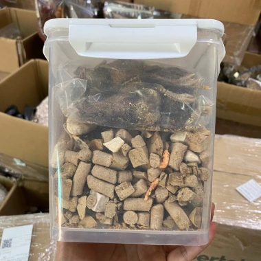 Hộp thịt sấy đông khô LISHI 660gr không trứng dinh dưỡng cao cho chó mèo, giá ưu đãi 129.000₫ 5