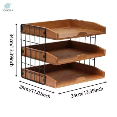 Hộp tiếp tân gỗ sang trọng, khay thư, hộp hồ sơ, dụng cụ sắp xếp máy tính để bàn - 683.100đ 3 Hộp tiếp tân gỗ sang trọng, khay thư, hộp hồ sơ, dụng cụ sắp xếp máy tính để bàn - 683.100đ 3