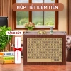 Hộp tiết kiệm gỗ Happy Birds bền đẹp, kèm bảng mục tiêu lên kế hoạch ước mơ - 42.000₫