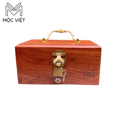 Hộp Tiết Kiệm Gỗ Hương Mộc Việt - Đựng Đồ Dùng Cá Nhân, Giá Ưu Đãi 165.000₫ 2