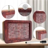 Hộp tiết kiệm gỗ tổng hợp ống HUNA, chứa tiền xu & tiền mặt, giảm còn 70.000₫ 2