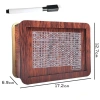 Hộp tiết kiệm gỗ tổng hợp ống HUNA, chứa tiền xu & tiền mặt, giảm còn 70.000₫ 7