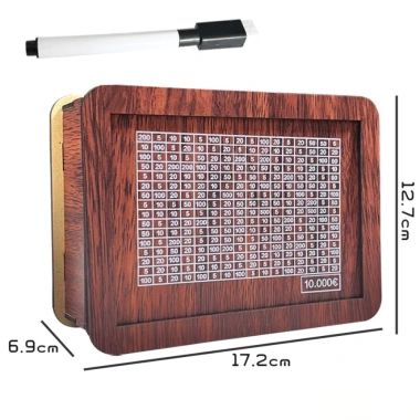 Hộp tiết kiệm gỗ tổng hợp ống HUNA, chứa tiền xu & tiền mặt, giảm còn 70.000₫ 7 Hộp tiết kiệm gỗ tổng hợp ống HUNA, chứa tiền xu & tiền mặt, giảm còn 70.000₫ 7