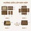 Hộp Tiết Kiệm Tiền Gỗ + Bảng Mục Tiêu Quản Lý Chi Tiêu - Quà Tặng Happy Birds 8