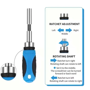 Hộp tô vit 44 chi tiết đa năng HDCDN44CT - Tự động hãm đảo 2 chiều, chỉ 113,600₫ 6