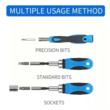 Hộp tô vit 44 chi tiết đa năng HDCDN44CT - Tự động hãm đảo 2 chiều, chỉ 113,600₫ 8