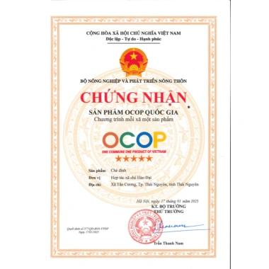 Hộp trà ấm Đinh 200g HTX chè Hảo Đạt Tân Cương Thái Nguyên - Giá 400.000 VND, thơm ngon, chất lượng