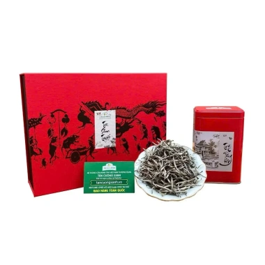 Hộp Trà Đại Việt Tân Cương Xanh 200g – Quà Tặng Sang Trọng kèm Túi Xách, 395.678 VND 6