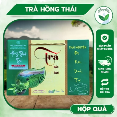 Hộp Trà Hồng Thái 1kg - Trà Xanh Thái Nguyên Thượng Hạng, Giá ưu đãi 500.000₫ 4 Hộp Trà Hồng Thái 1kg - Trà Xanh Thái Nguyên Thượng Hạng, Giá ưu đãi 500.000₫ 4