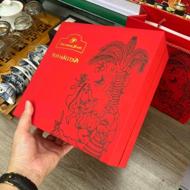 Hộp Trà Hứng Dừa Cao Cấp - Quà Tặng Uy Tín Tân Cương Xanh Cúp Vàng - 330.700₫ 4
