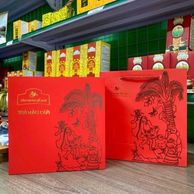 Hộp Trà Hứng Dừa Cao Cấp - Quà Tặng Uy Tín Tân Cương Xanh Cúp Vàng - 330.700₫ 9